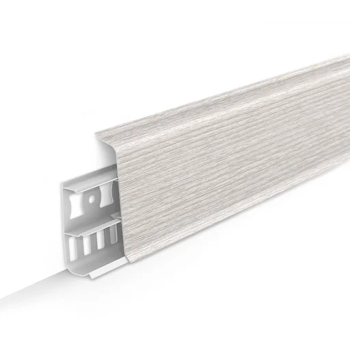 Плинтус напольный с кабель-каналами 85мм 2,2м "Деконика", 265 Клен патина Плинтус напольный с кабель-каналами 85мм 2,2м "Деконика", 265 Клен патина