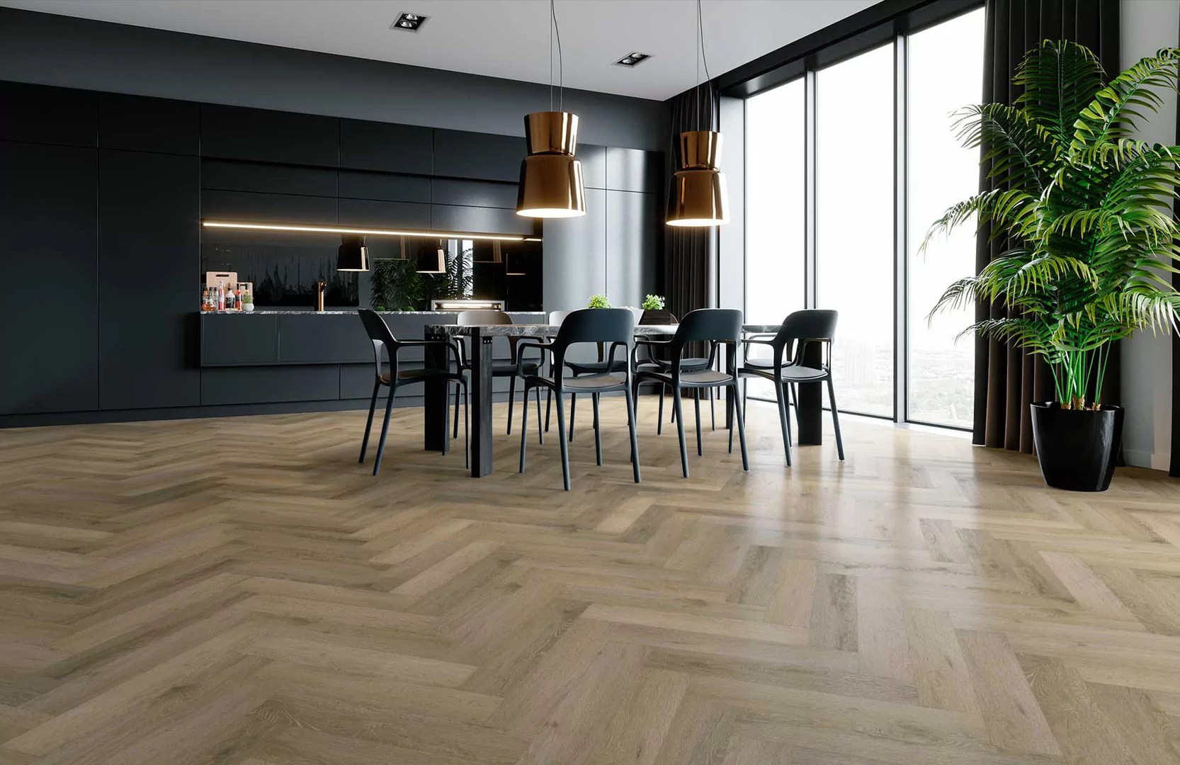 SPC Refloor Fargo Parquet Дуб Парижский Дождь 33-61W935  (615*123*4мм, 0,5 мм) SPC Refloor Fargo Parquet Дуб Парижский Дождь 33-61W935  (615*123*4мм, 0,5 мм)