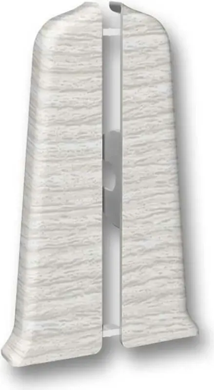 Торцевые (пара) для плинтуса 85мм "Деконика" (1 пара во флоупак), 265 Клен патина