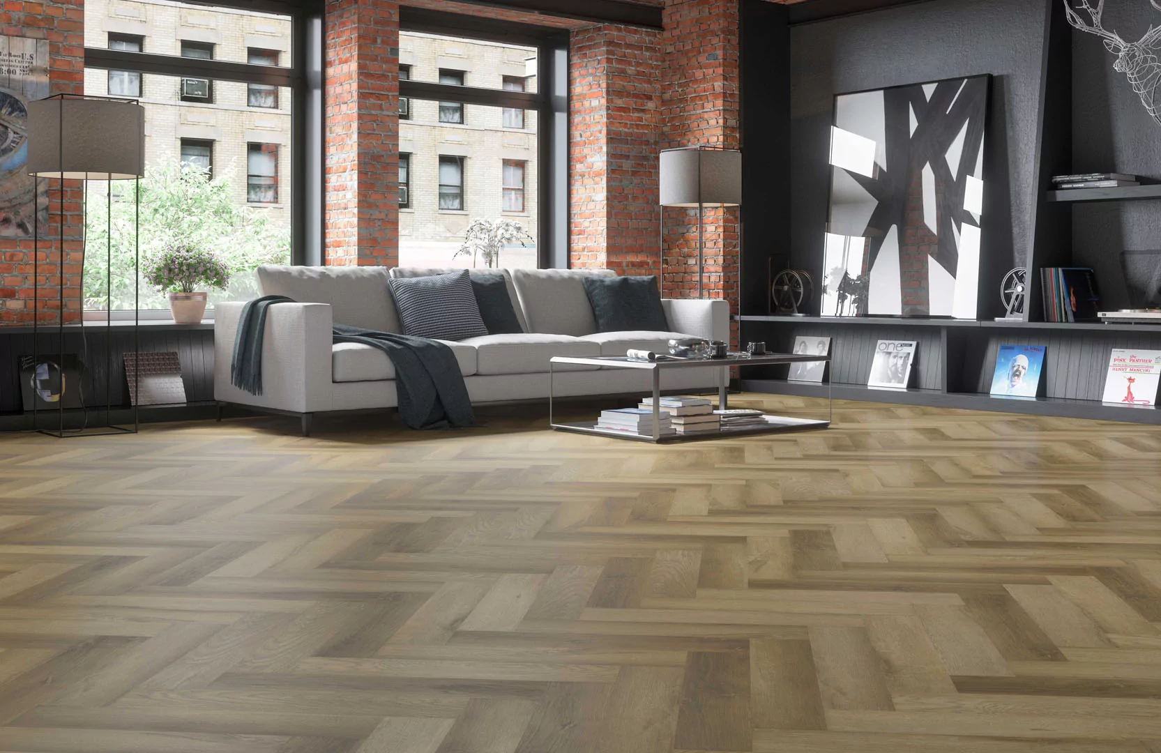 SPC Refloor Fargo Parquet Дуб Афины 33-2187-09  (615*123*4мм, 0,5 мм) SPC Refloor Fargo Parquet Дуб Афины 33-2187-09  (615*123*4мм, 0,5 мм)