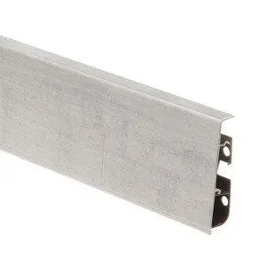 плинтус ПВХ Cezar матовый с мягким краем HI-LINE PRESTIGE 256, шт.