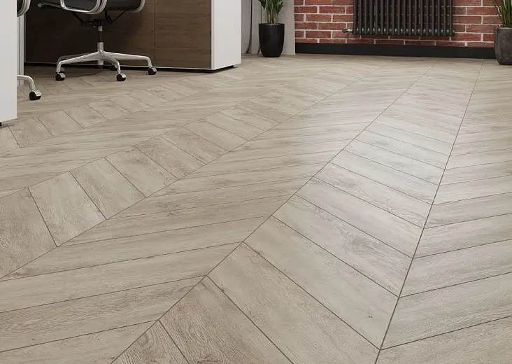 Клеевая кварцвиниловая плитка Alpine Floor Chevron LVT Карите ECO 20-11