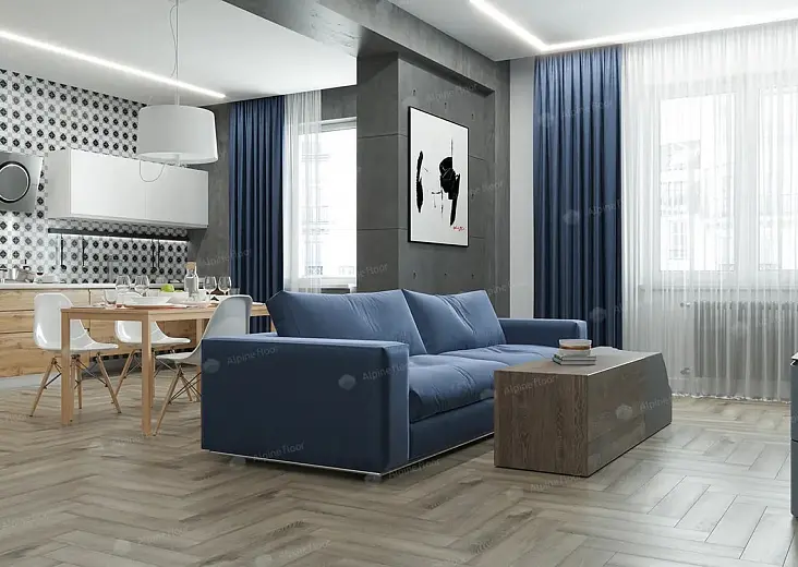 Кварц-виниловая плитка Alpine Floor Parquet LVT Дуб Исида ECO 16-15 Кварц-виниловая плитка Alpine Floor Parquet LVT Дуб Исида ECO 16-15