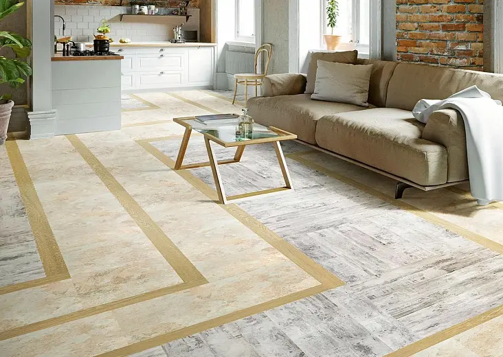 Кварц-виниловая плитка ПВХ Tarkett New Age Misty