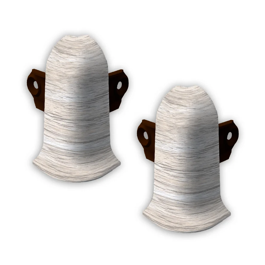 230 Угол наружный Лексида с крепежом 55мм Дуб айсберг (шт)