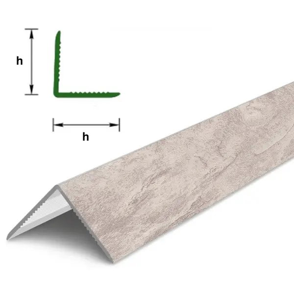 Угол 22х22мм 2,7м "Деконика", Лофт светло-бежевый (25 шт/уп)