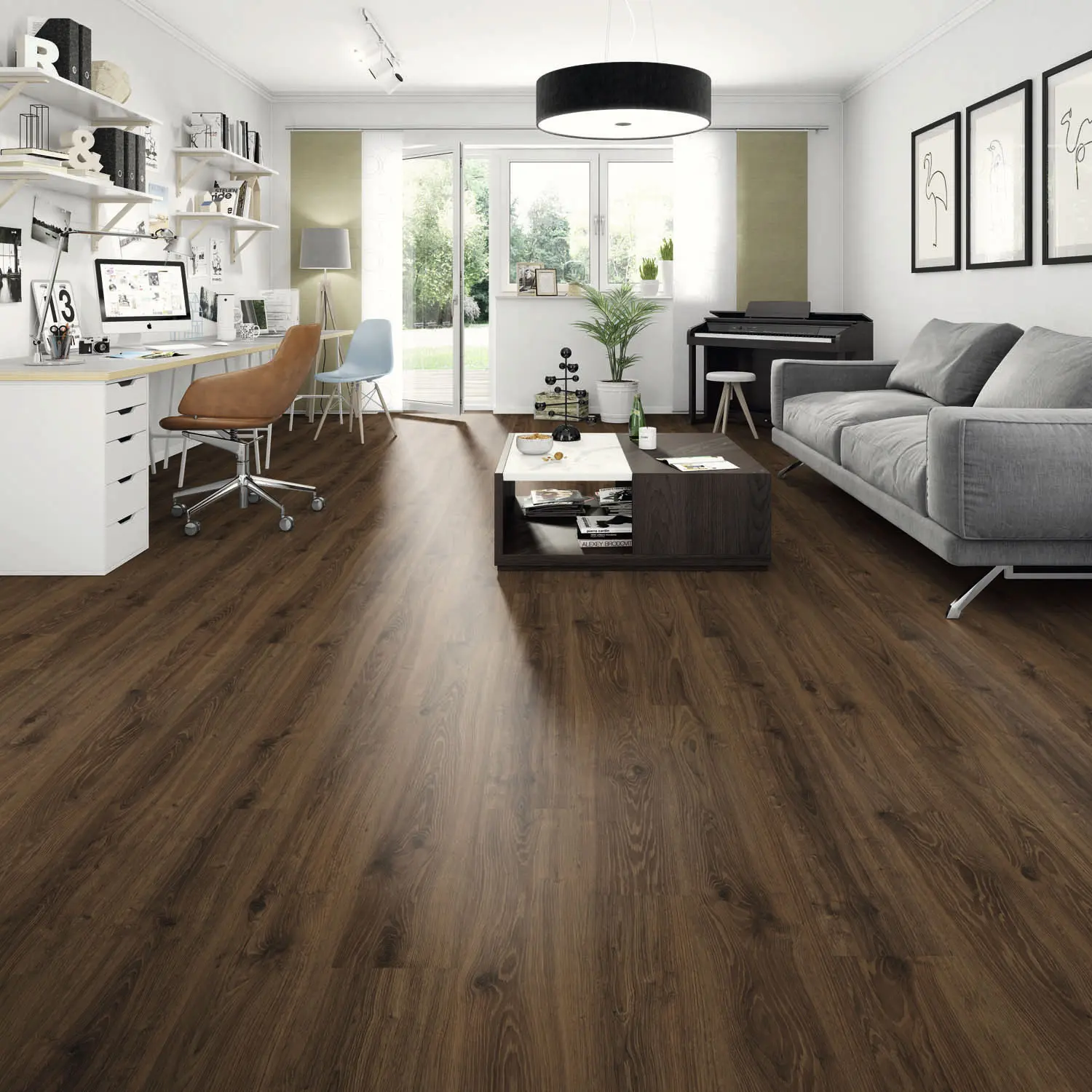 Ламинат EGGER Home EHL132 Дуб Ставерн 8/32