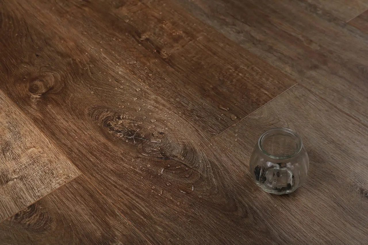 Клеевая кварцвиниловая LVT плитка DeART GRAND DG 9606, 184х1220х2,5мм