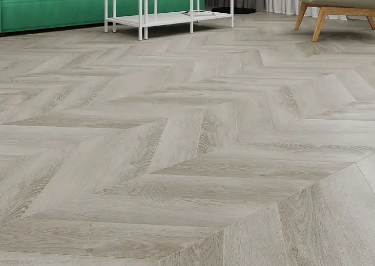 Клеевая кварцвиниловая плитка Alpine Floor Chevron LVT Дуб Фантазия ECO 20-1