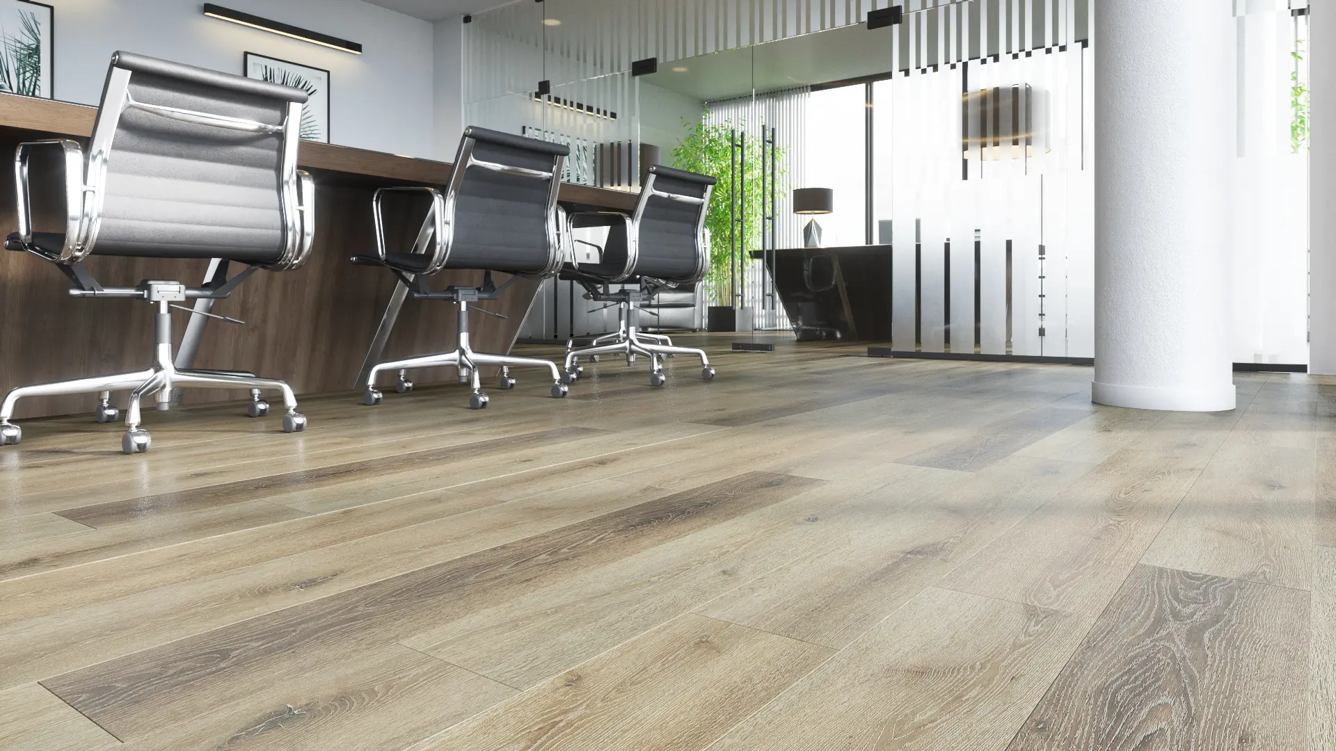 Кварцевый ламинат Refloor Fargo Дуб Песчаный остров VL 88018-001