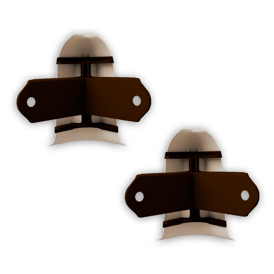 407 Угол наружный Лексида с крепежом 55мм Дуб альпийский (шт)