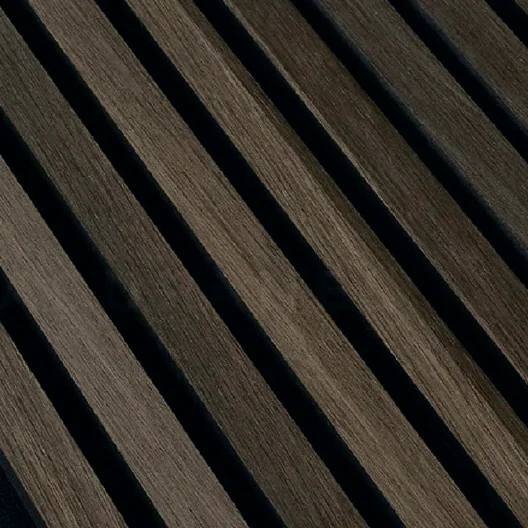 Акустическая панель Темный грецкий орех 27мм 2780х600х21 Акустическая панель Темный грецкий орех 27мм 2780х600х21