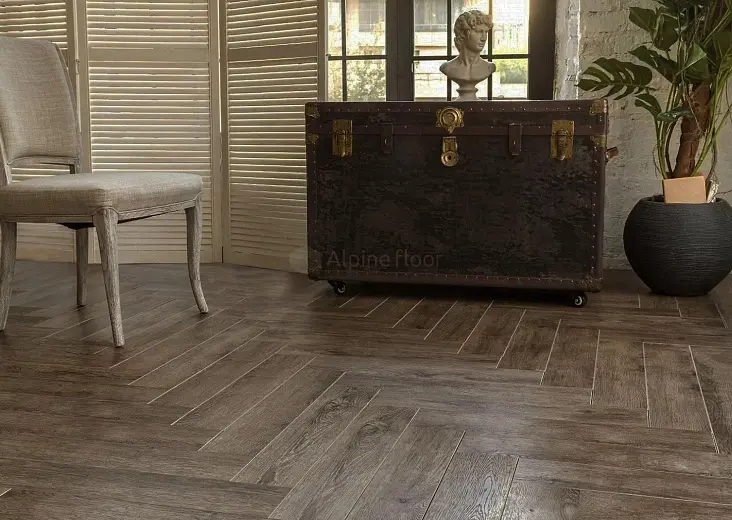 Виниловые полы Alpine Floor Expressive Parquet Американское Ранчо ECO 10-6