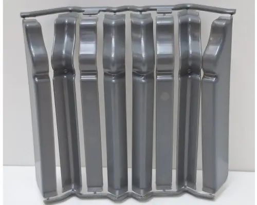 Накладки для плинтуса фигурного 80мм "Идеал Дюра" (набор из 8 эл.во флоупаке), 093 Графит