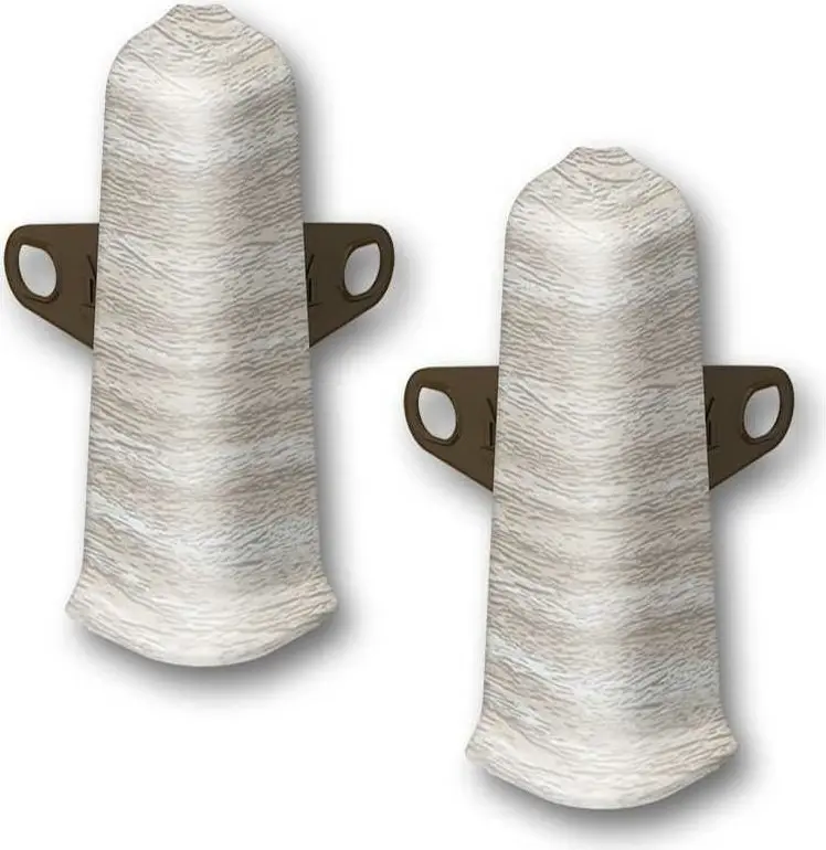 Угол наружный (внешний) с крепежом 85мм "Деконика" (2шт. во флоупак), 294 Орех антик Угол наружный (внешний) с крепежом 85мм "Деконика" (2шт. во флоупак), 294 Орех антик