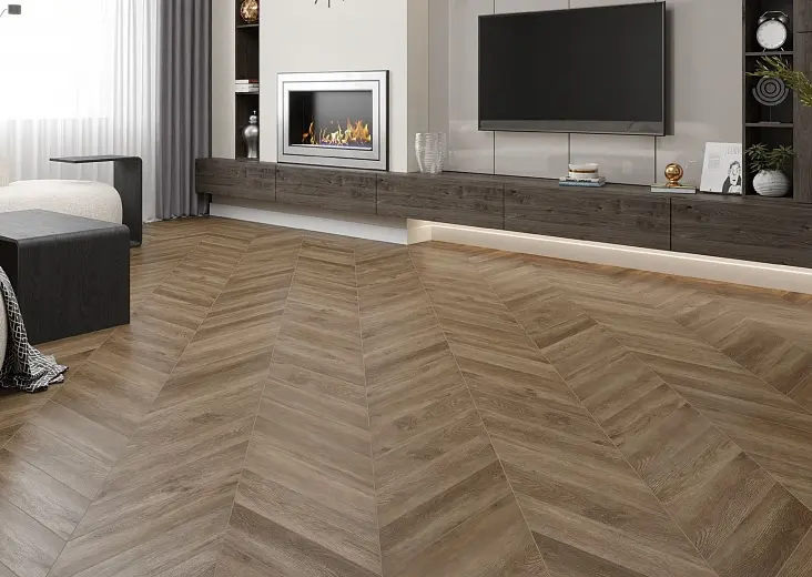 Клеевая кварцвиниловая плитка Alpine Floor Chevron LVT Макадамия ECO 20-5 Клеевая кварцвиниловая плитка Alpine Floor Chevron LVT Макадамия ECO 20-5