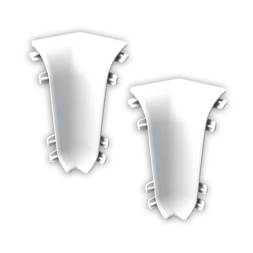 001 Угол внутренний Лексида 55мм Белый (шт)