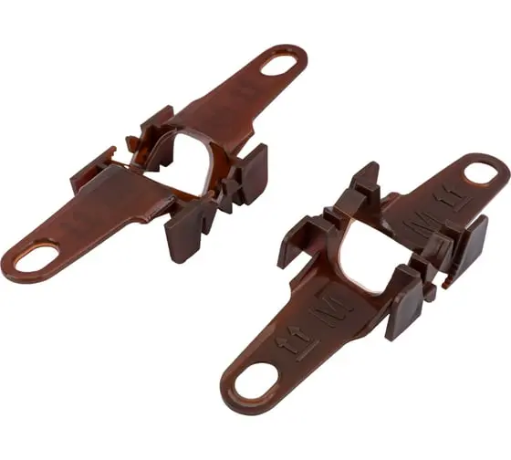 Угол наружный (внешний) с крепежом 85мм "Деконика" (2шт. во флоупак), 291 Орех Угол наружный (внешний) с крепежом 85мм "Деконика" (2шт. во флоупак), 291 Орех