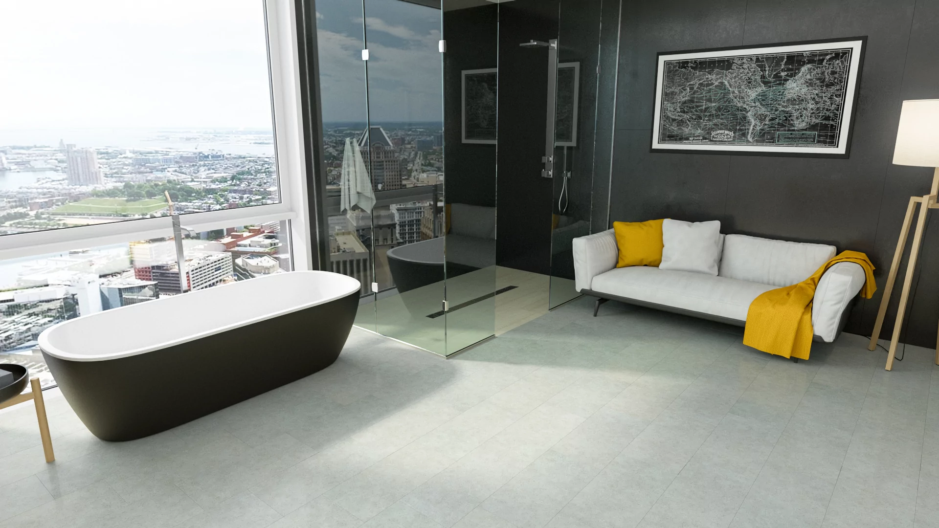 Кварцевый ламинат Refloor Fargo Фисташковый базальт JC 11015-1