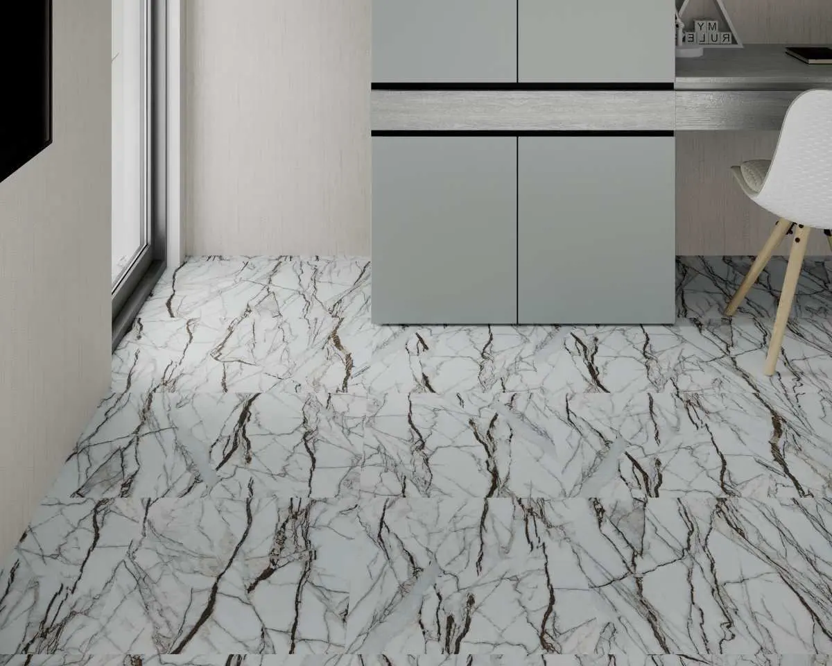 Плитка кварцвиниловая – ATS 765, Мрамор Червеолле