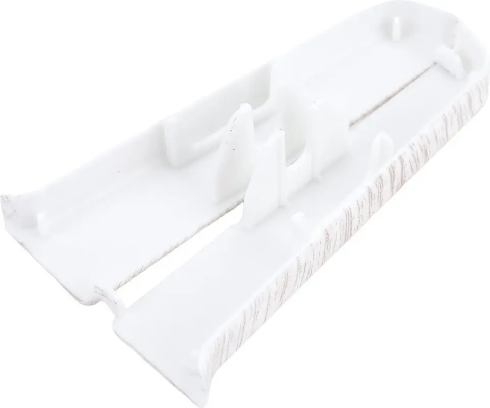 Торцевые (пара) для плинтуса 85мм "Деконика" (1 пара во флоупак), 265 Клен патина