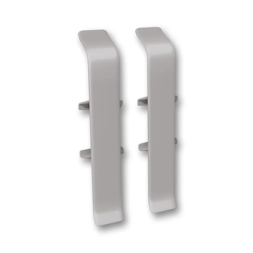 Соединитель для плинтуса 85мм "Деконика" (2шт. во флоупак), 036 Платиново-серый Соединитель для плинтуса 85мм "Деконика" (2шт. во флоупак), 036 Платиново-серый