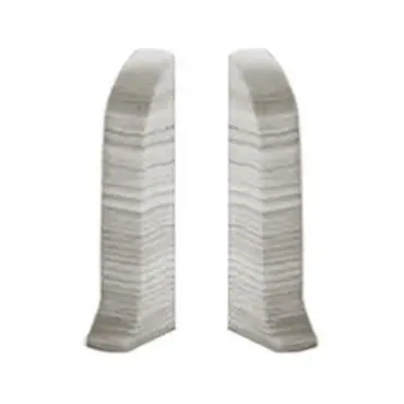 Заглушка к плинтусу Salag  (левая+правая) NGF56 71 дуб деревенский (2шт/упак)