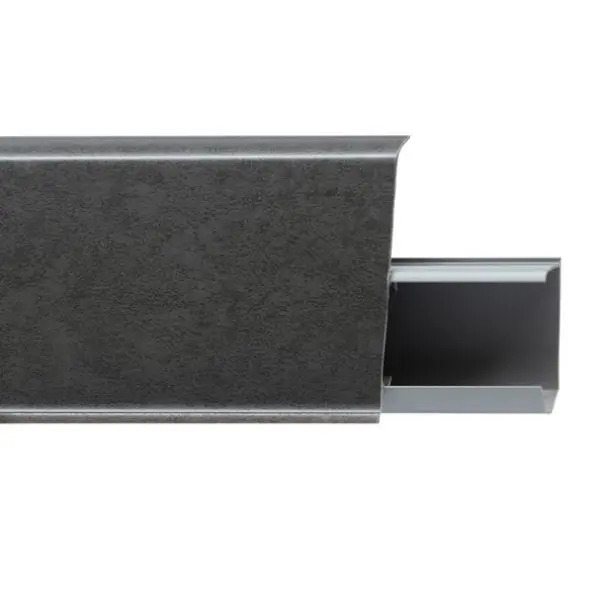 TERA  №743 Плинтус со съемной панелью Инфинити 72 мм, 2,2 м.