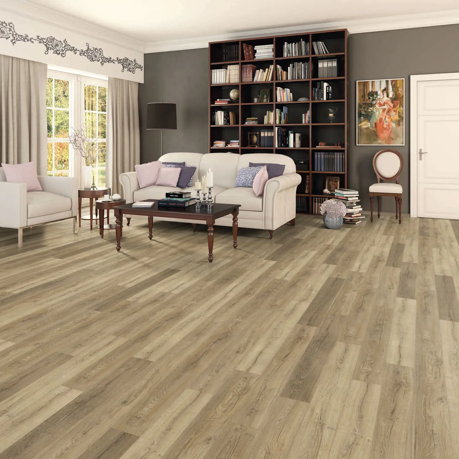 Ламинат EGGER Home EHL049 Дуб Ливингстон натуральный  8/32 Ламинат EGGER Home EHL049 Дуб Ливингстон натуральный  8/32