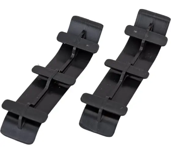 Соединитель (2 шт/уп), Черный "Классик 55мм"