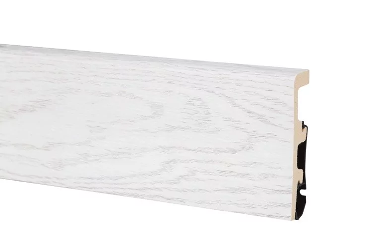 Плинтус дюрополимерный Arbiton Integra Снежный Ясень HDPS 03