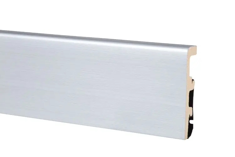 Плинтус дюрополимерный Arbiton Integra Алюминий HDPS 02