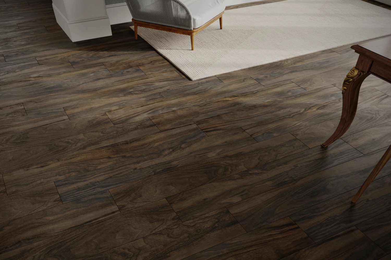 Кварцевый ламинат ArtTile Stone Optima Pro 40-142 APTN, Орех Тобако, (914х152x4мм)