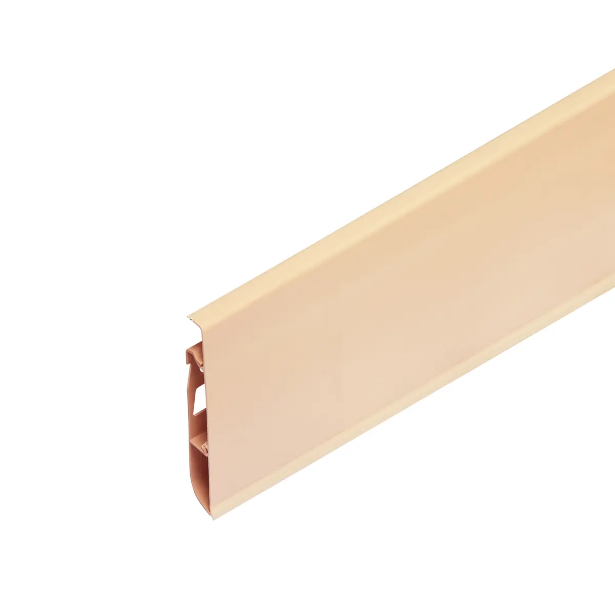 Плинтус Cezar Hi-Line Prestige матовый с мягким краем 326 Светло-бежевый