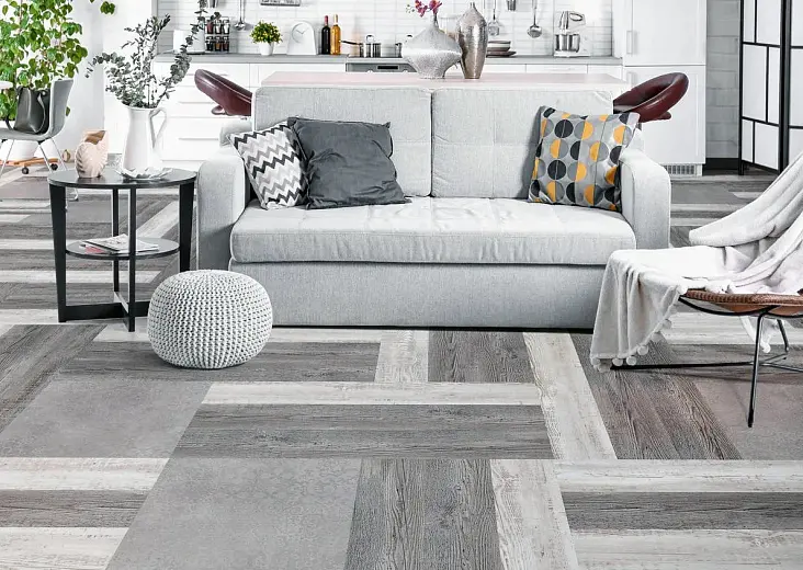 Кварц-виниловая плитка ПВХ Tarkett Blues Stafford