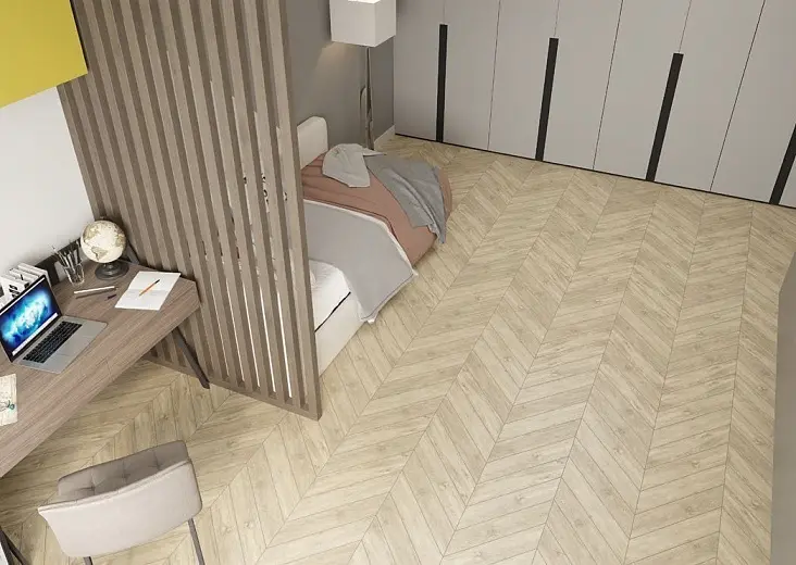 Клеевая кварцвиниловая плитка Alpine Floor Chevron LVT Сонома ECO 20-7