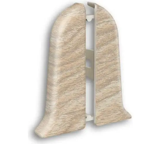 Заглушка лев и прав (1 пара/уп) Сосна светлая 273 "Классик 70 мм"