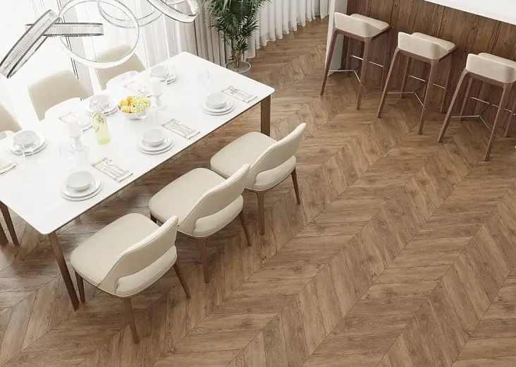 Клеевая кварцвиниловая плитка Alpine Floor Chevron LVT Гевуина ECO 20-10 Клеевая кварцвиниловая плитка Alpine Floor Chevron LVT Гевуина ECO 20-10