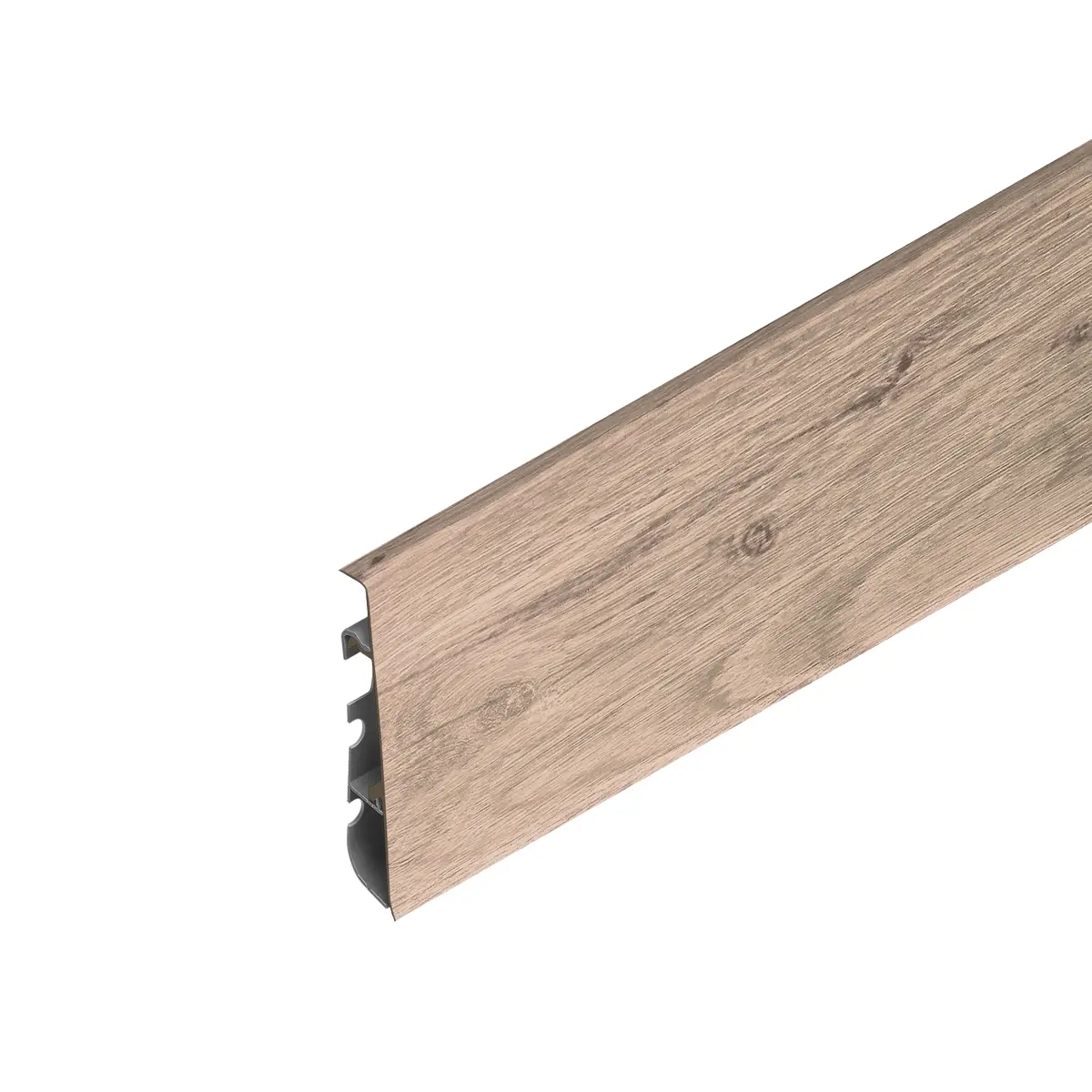 Плинтус Cezar Hi-Line Prestige матовый с мягким краем 294 Дуб Бежевый