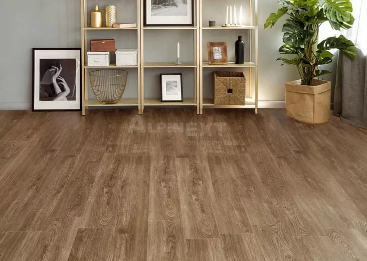 Виниловые полы Alpine Floor Sequoia LVT Секвойя темная ECO 6-12