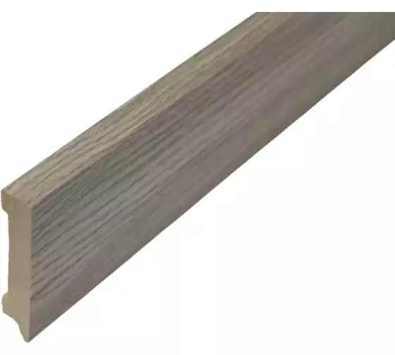 Плинтус Деревянный 80*16*2400 мм Ларче грей, шт Плинтус Деревянный 80*16*2400 мм Ларче грей, шт