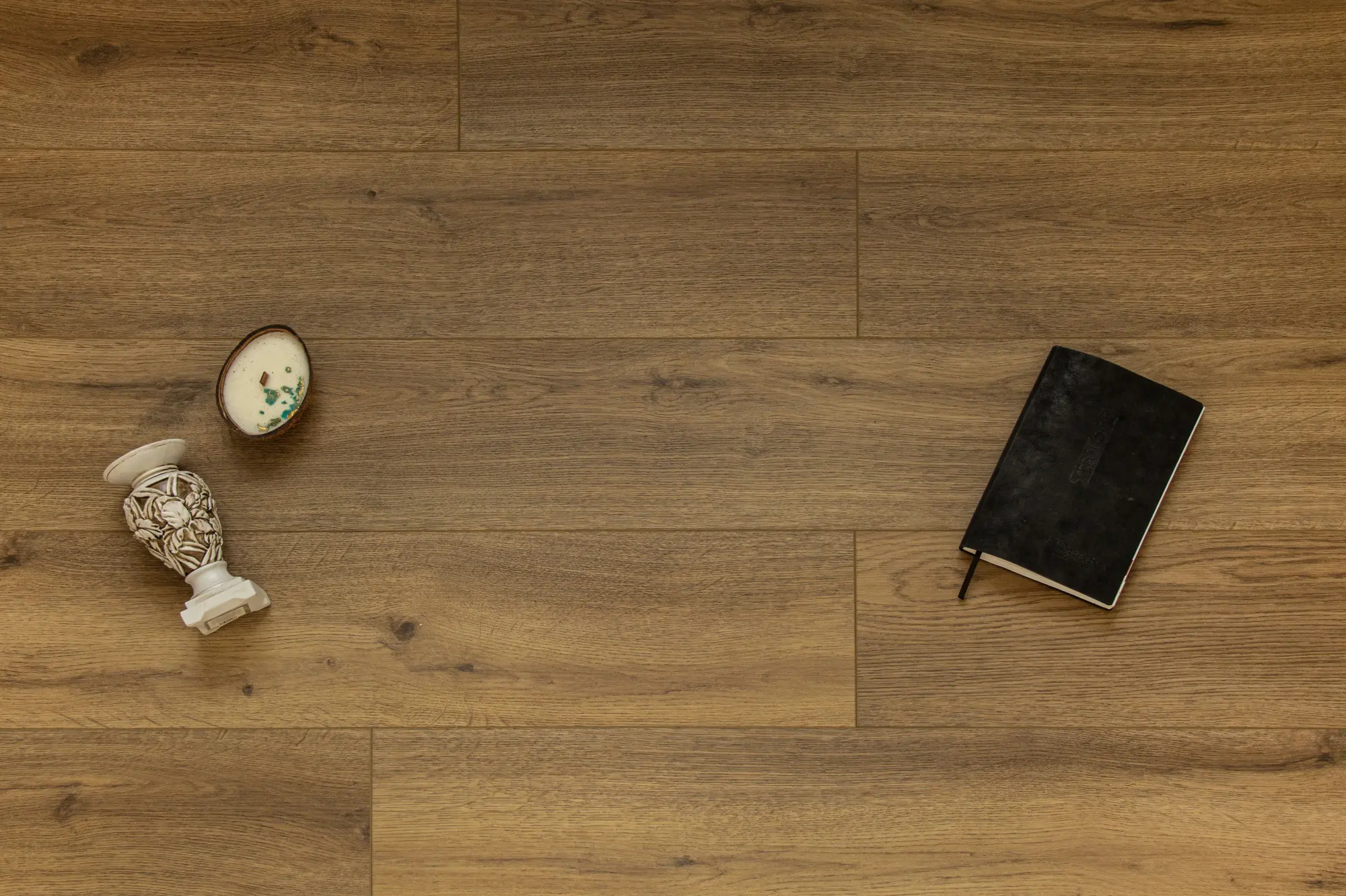 Клеевая кварцвиниловая LVT плитка DeART GRAND DG 9410, 184х1220х2,5мм