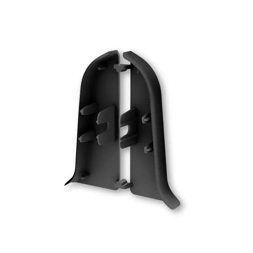 Заглушка лев и прав (1 пара/уп) Черный "Классик 55мм"