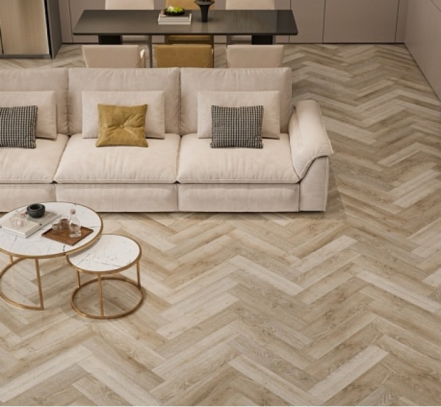 Herringbone LVT