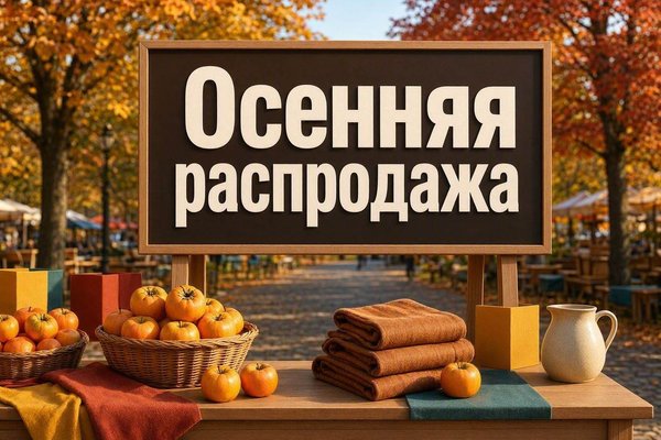 Осенние скидки