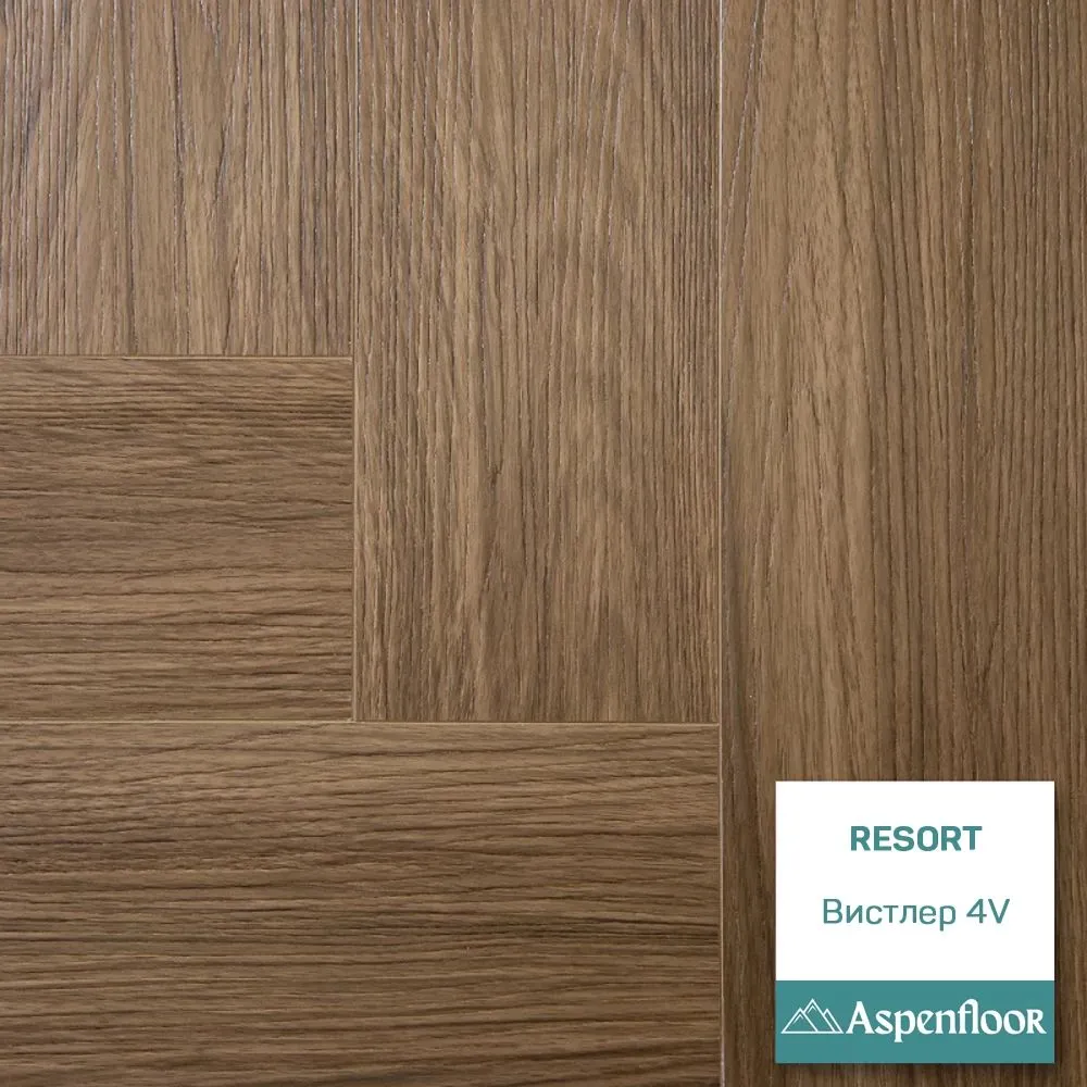 Кварц-виниловый ламинат SPC Резорт Вистлер 4V 640x128х5мм (1,311м2/16шт)