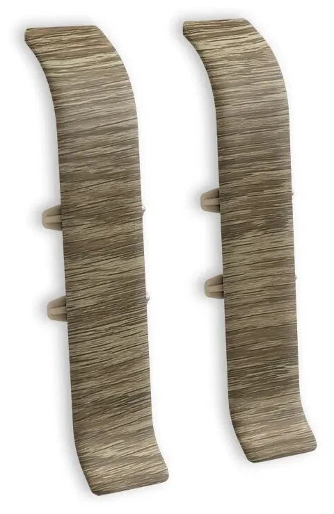 Соединитель для плинтуса 85мм "Деконика" (2шт. во флоупак), 208 Дуб Мокко Соединитель для плинтуса 85мм "Деконика" (2шт. во флоупак), 208 Дуб Мокко