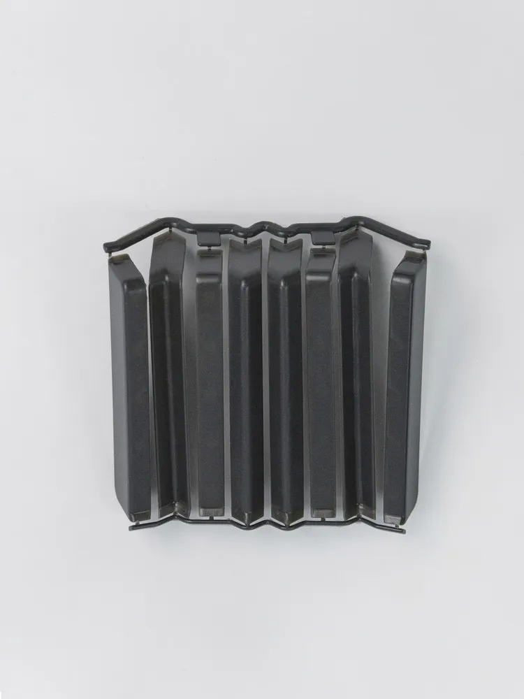 Накладки для плинтуса прямоугольного 80мм "Идеал Дюра" (набор из8 эл. во флоупаке), 093 Графит