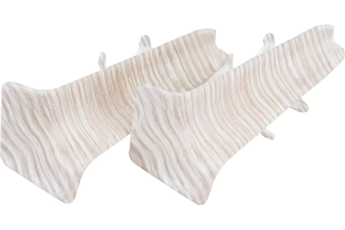 Угол внутренний для плинтуса 70мм "Деконика" (2шт. во флоупак), 255 Ясень бьянко Угол внутренний для плинтуса 70мм "Деконика" (2шт. во флоупак), 255 Ясень бьянко