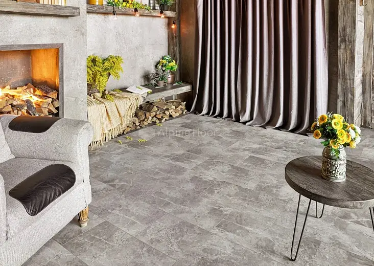 Кварцвиниловая плитка  Alpine Floor Light Stone Ваймеа ЕСО 15-3 Кварцвиниловая плитка  Alpine Floor Light Stone Ваймеа ЕСО 15-3